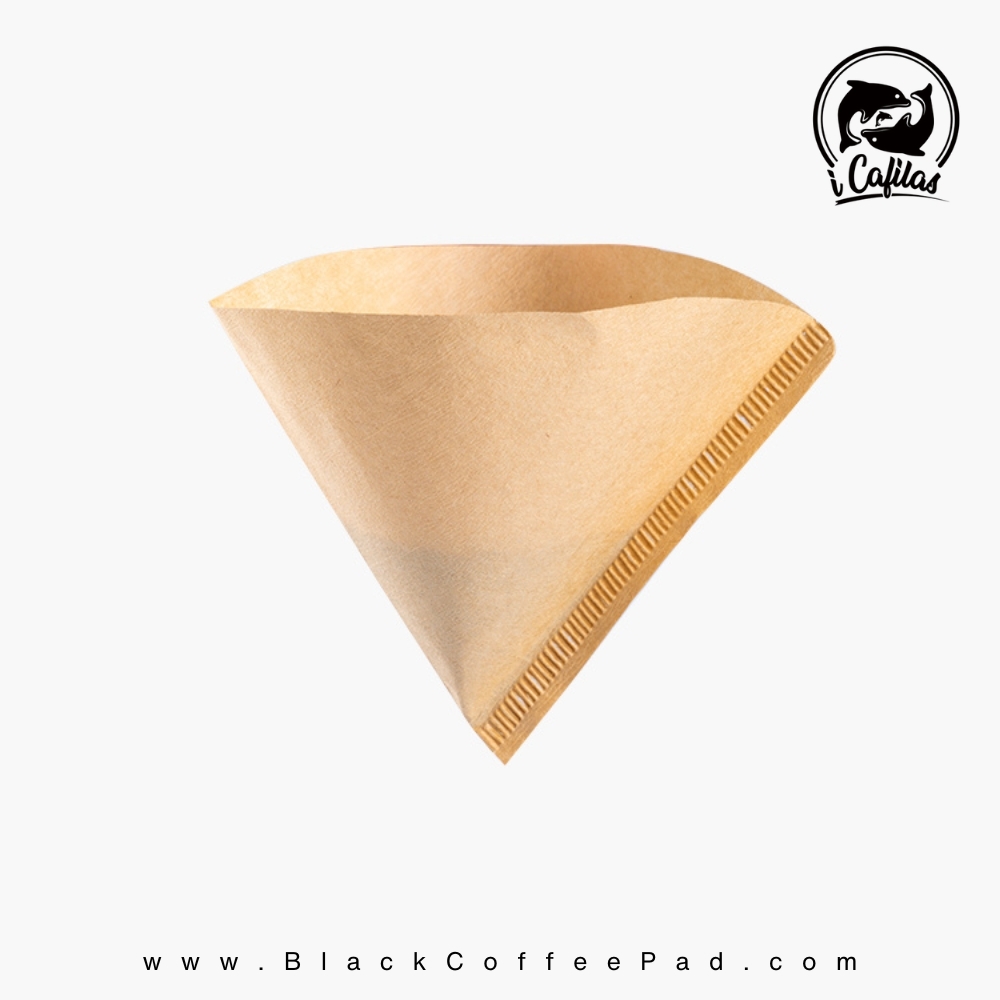  فیلتر قهوه آی کافیلاس مدل آمریکانو فیلتر بسته 100 عددی | icafilas Americano Paper Filter 