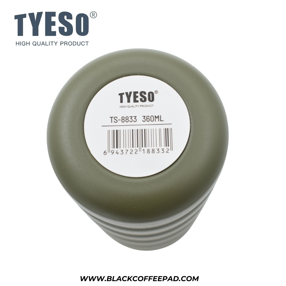 تراول ماگ تایسو مدل دسته دار درب پیچی گنجایش 0.35 لیتر | Tyeso Vaccum Insulted Bottle 0.35 Litr 