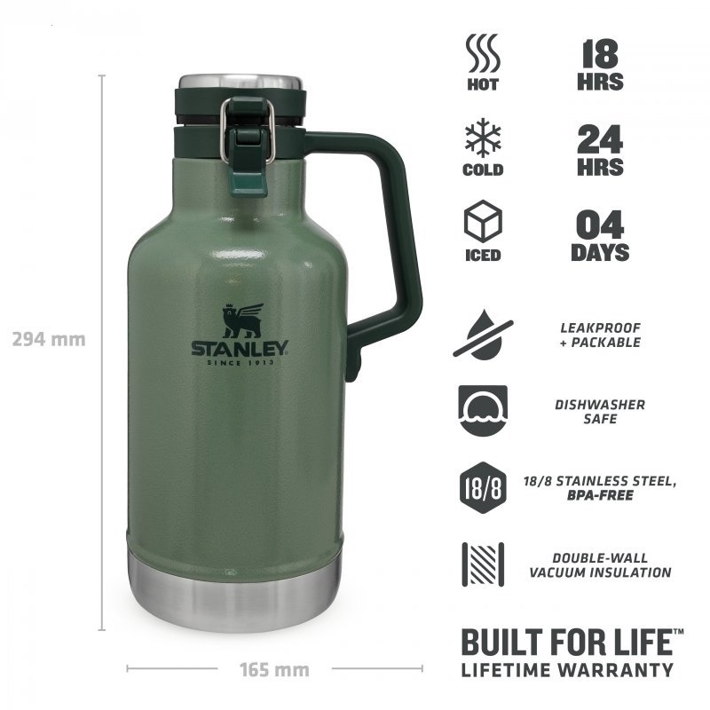  فلاسک استنلی STANLEY مدل CLASSIC GROWLER 1.9L 