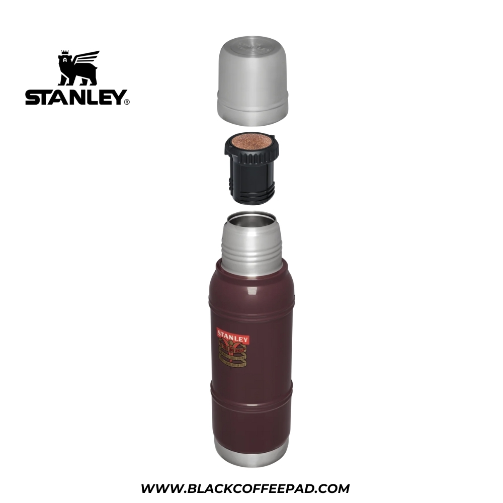  فلاسک استنلی لیمیتد ادیشن110 سالگی 1 لیتری زرشکی | Stanley Milestones Thermal Bottle 1 L 