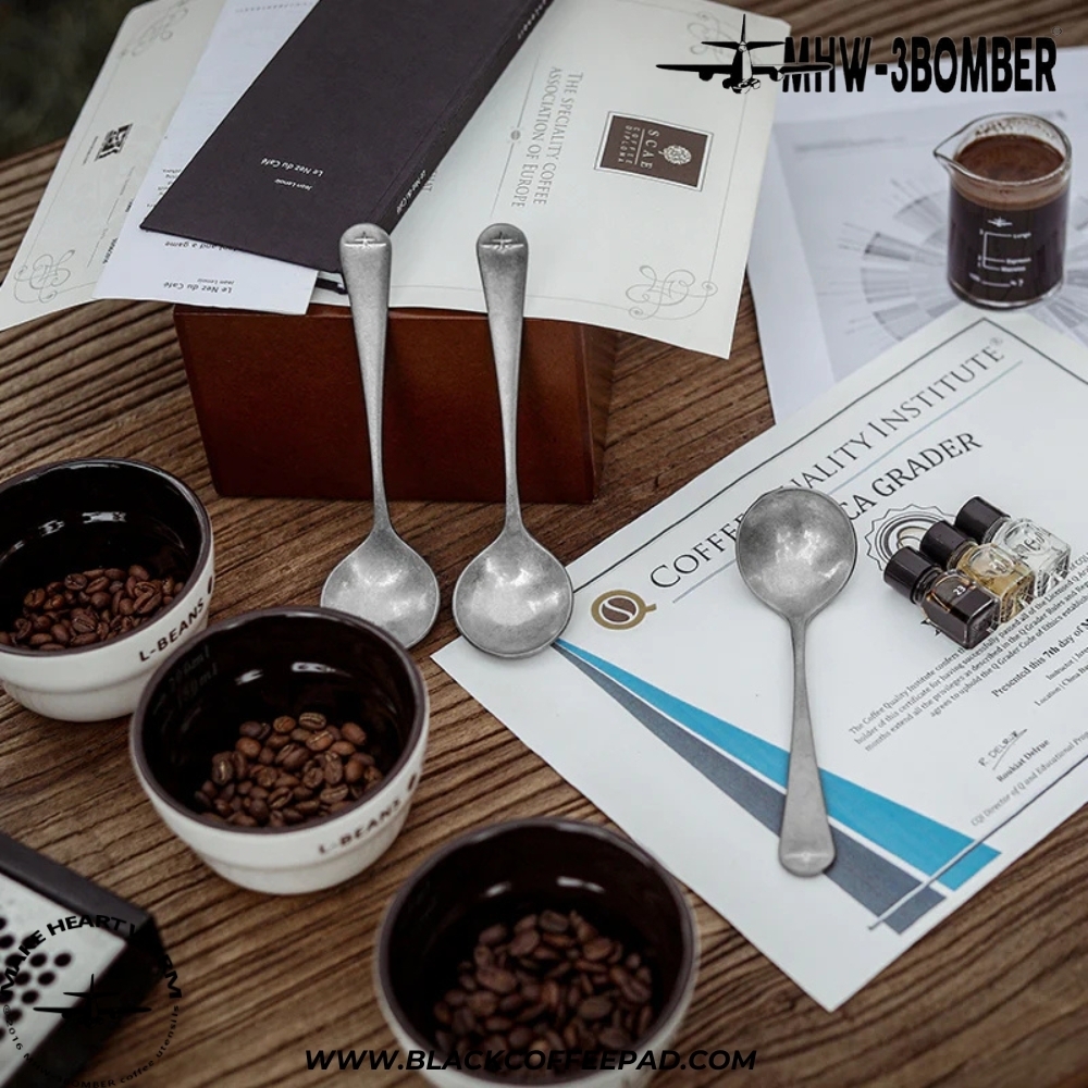  قاشق کاپینگ بمبر مدل بلند | MHW-3BOMBER Long Handle Coffee Cupping Spoon 