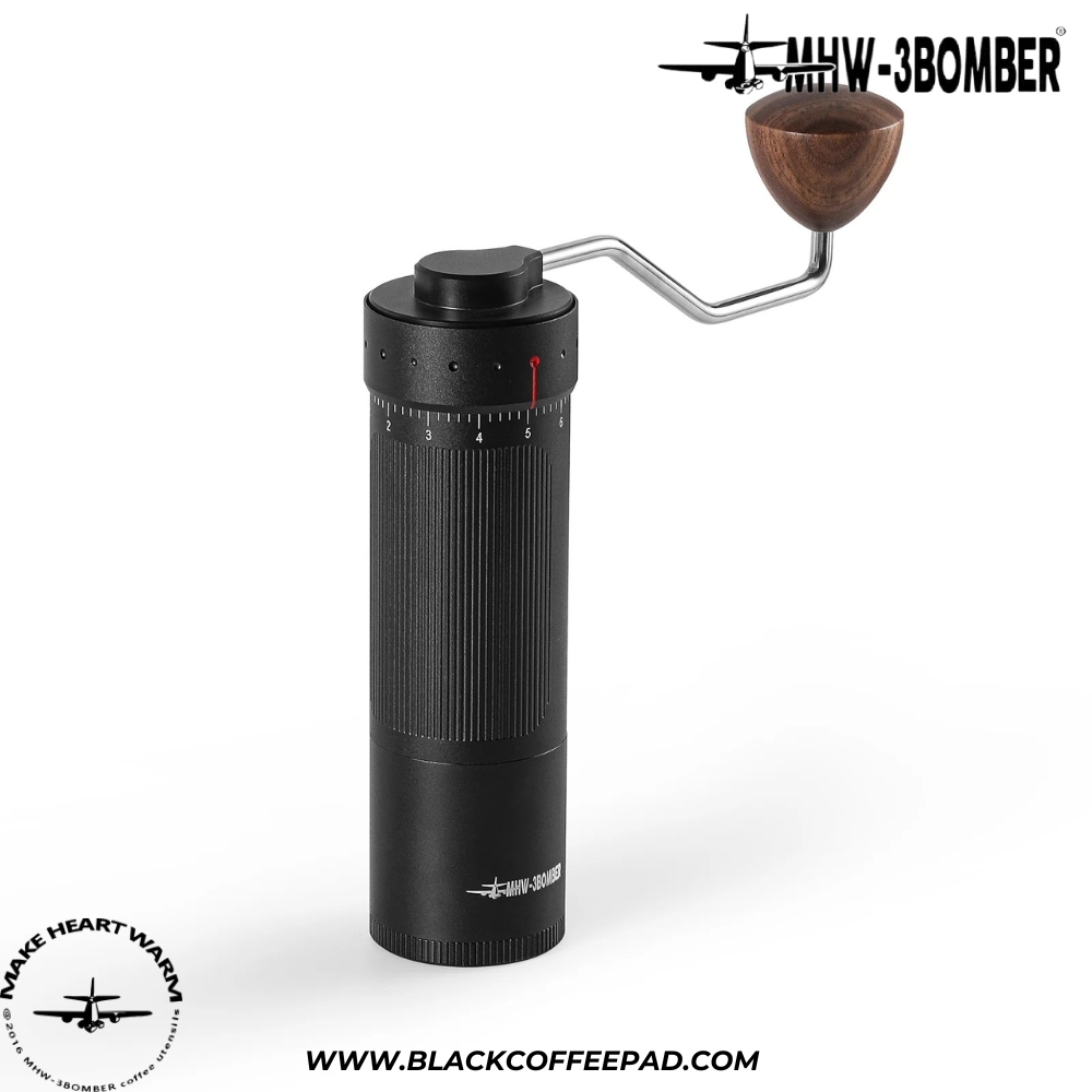  آسیاب قهوه دستی بمبر مدل Blade R3 رنگ مشکی | MHW-3BOMBER Blade R3 Manual Coffee Grinder 