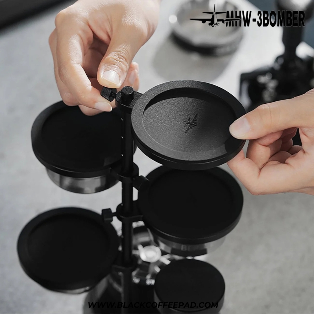  استند نگهدارنده ی بسکت پرتافیلتر و اکسسوری قهوه مدل 5 طبقه مگنتی | MHW-3BOMBER Magnetic Storage Stand 