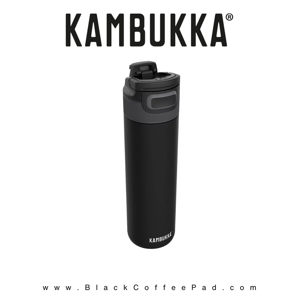  قمقمه دوجداره نی دار کامبوکا Digital Lavender گنجایش ۰٫۶ لیتر | KAMBUKKA lagoon insulated Bottle 600 ml 