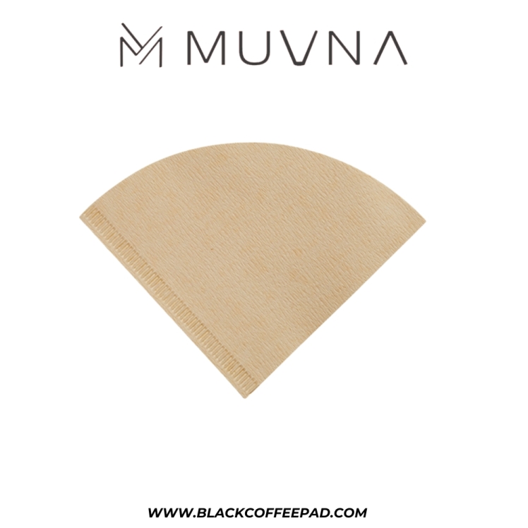 فیلتر قهوه v60 موونا ژاپنی مدل رنگ طبیعی سایز 02 | MUVNA Japanese V60 Filter Paper
