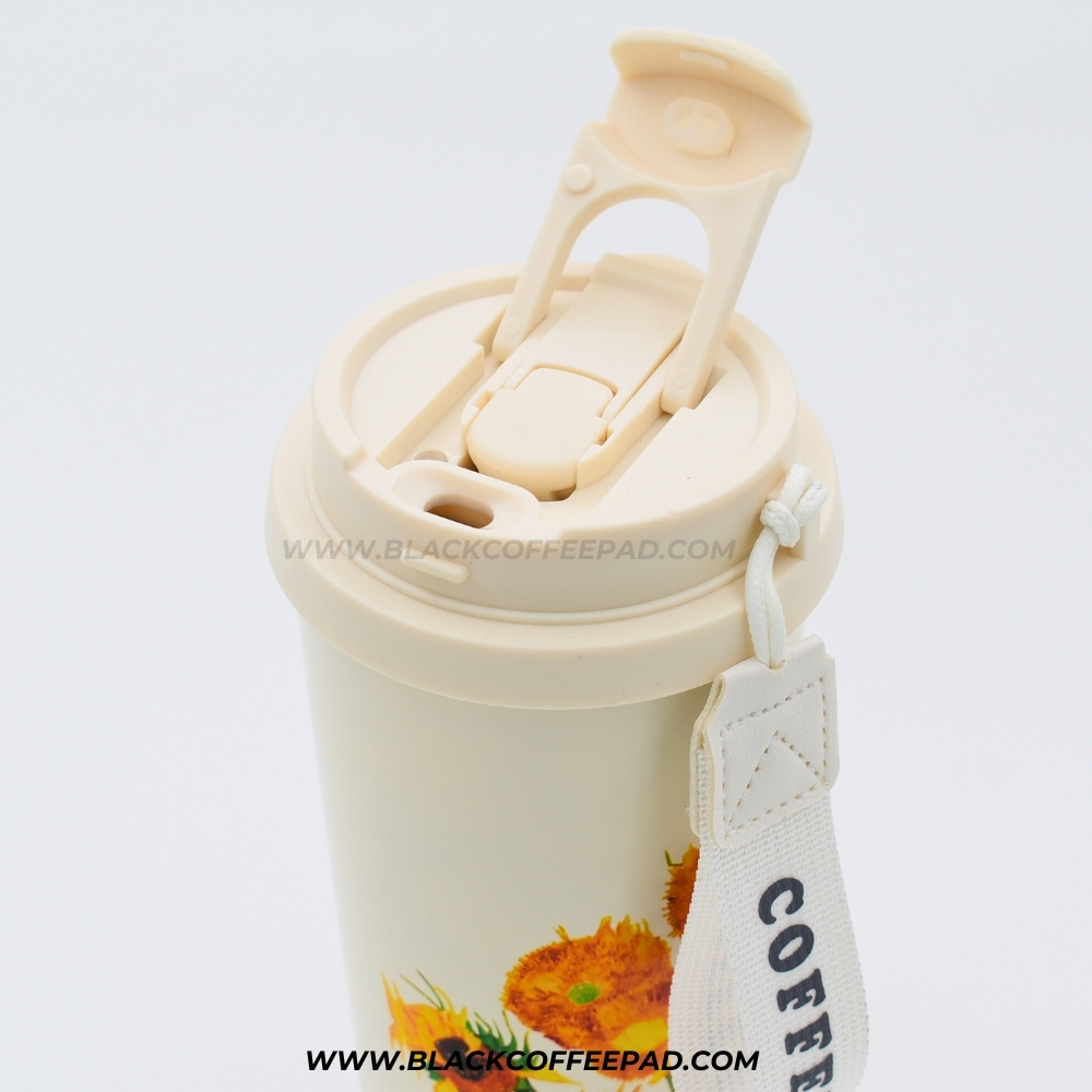  تراول ماگ 2 حالته swig Suck مدل summer seasonal garden گنجایش 530 میلی لیتر 