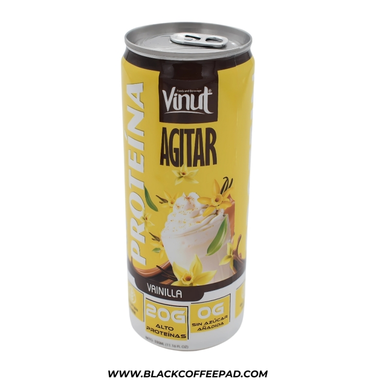 شیک پروتئین وینات با طعم وانیل (۳۳۰ میل) | Vinut Agitar Vanilla 330ml