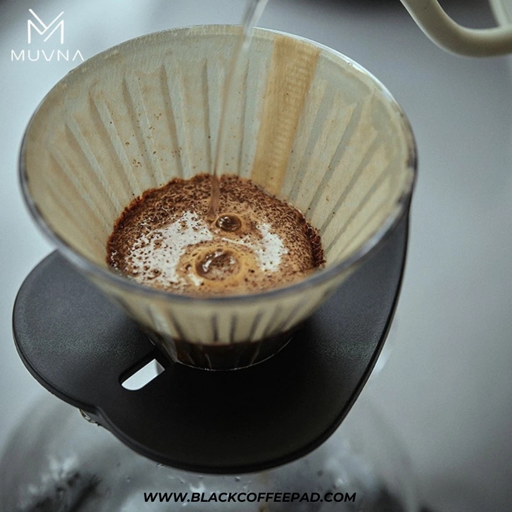  فیلتر قهوه کاغذی v60 موونا ژاپنی مدل سفید سایز 02 | MUVNA white Japanese V60 Filter Paper 