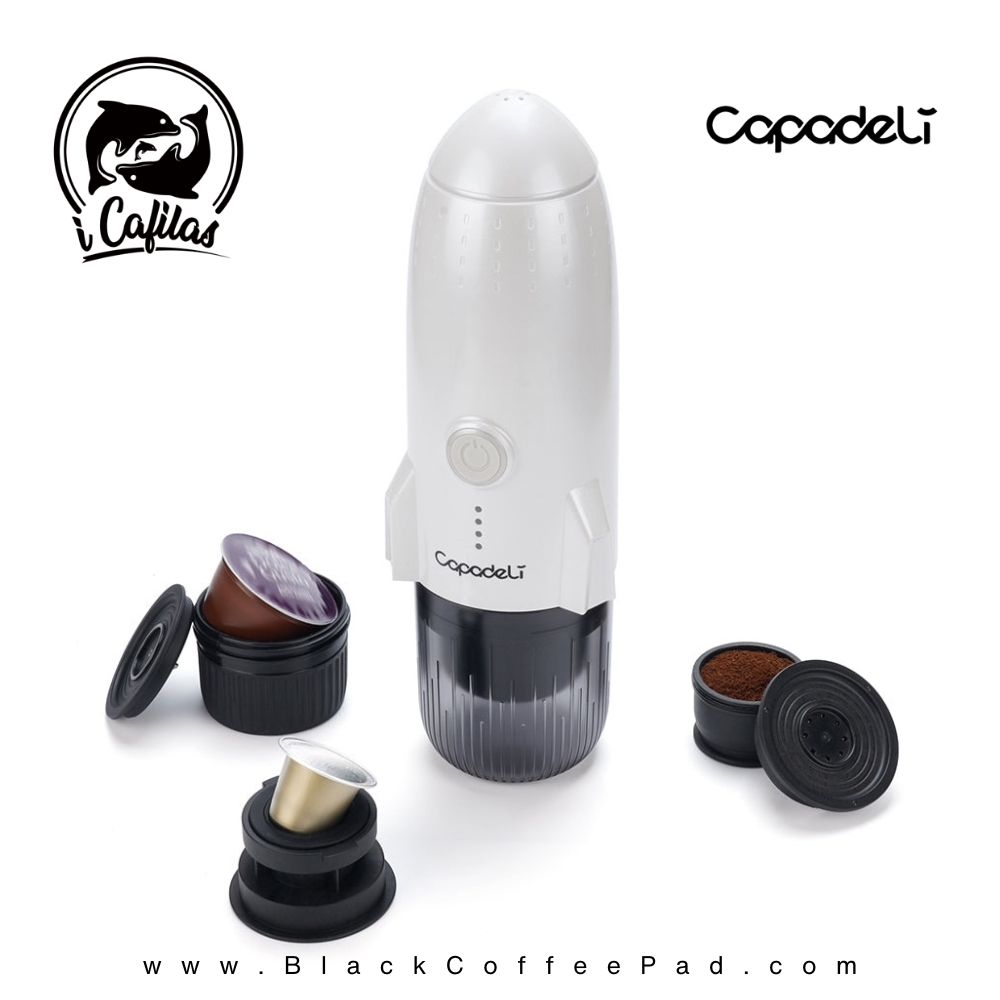  اسپرسوساز شارژی مسافرتی ایکافیلاس 3 کاره | CAPADELI IMPETUS Portable Coffee Maker 