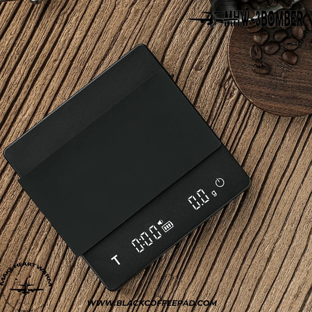  ترازوی دیجیتال قهوه بمبر مدل کیوب 0.2 | MHW-3BOMBER Cube Coffee Scale 2.0  