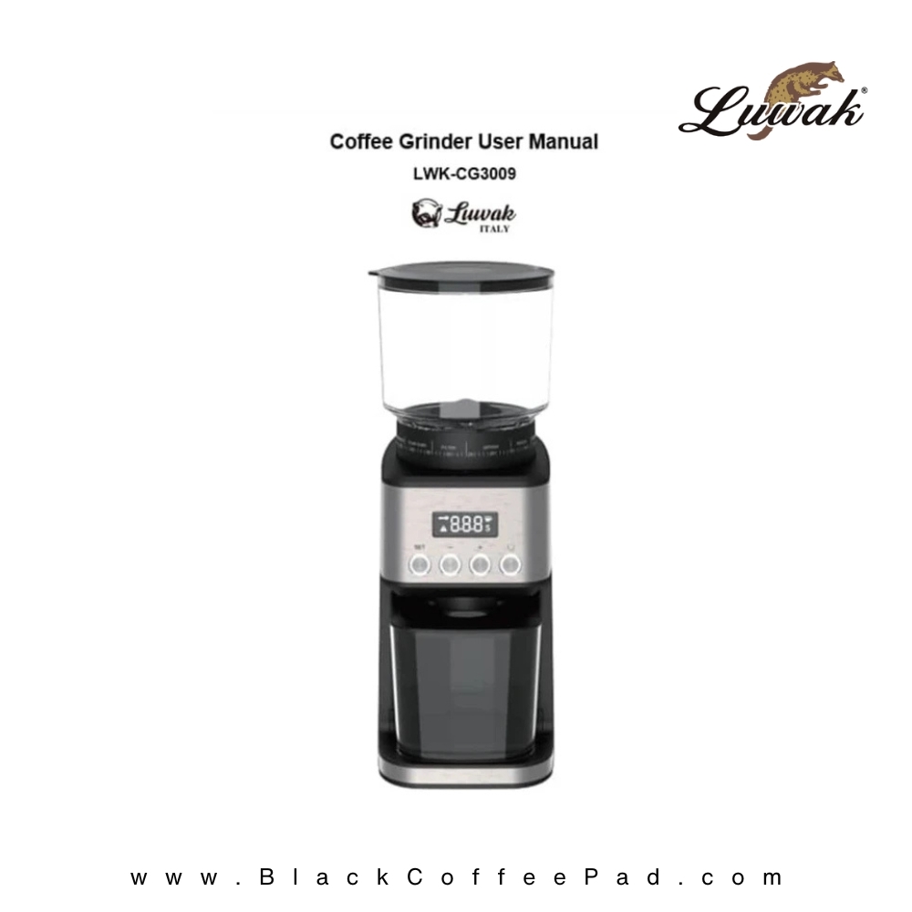  آسیاب قهوه لواک مدل LWK-CG 3009 