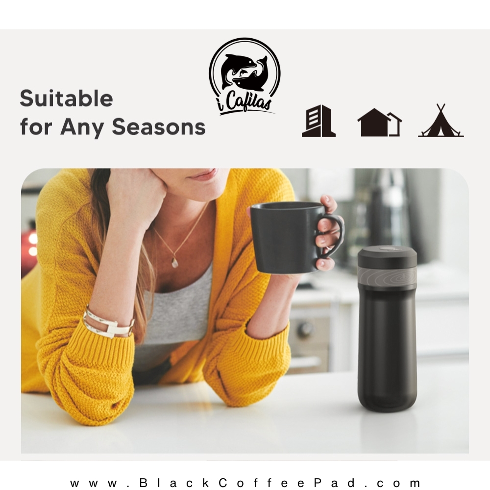  تراول ماگ آی کافیلاس مدل Insulated Thermal گنجایش 0.32 لیتر | Insulated Thermal Travel Mug 0.32 Litr 