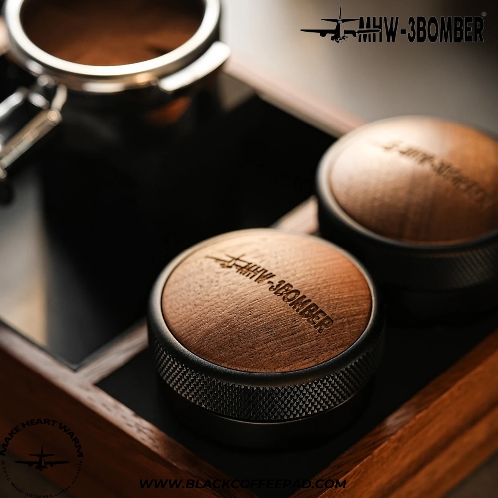 لولر سر چوبی بمبر ورژن CD 4 پره 51 و 53 میلی متر | MHW-3BOMBER CD Series Wood Lid Edition Coffee Distributor
