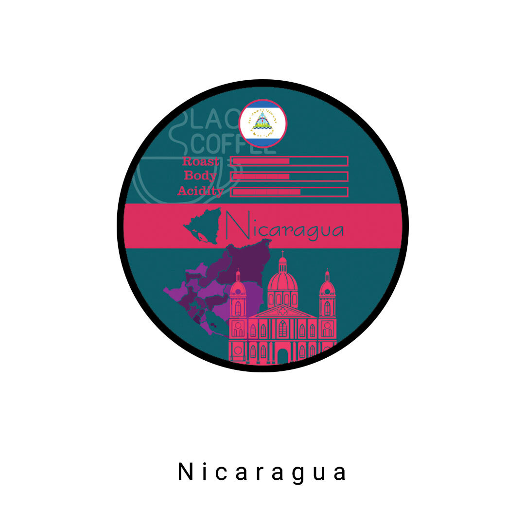  دانه قهوه نیکاراگوئه - Nicaragua Coffee Beans کیلوگرم ۱ | بلک کافی | دانه قهوه 