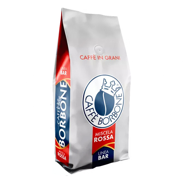  دانه قهوه بوربن میشلا روزا یک کیلو گرم | Caffe Borbone Miscela ROSSA | قهوه بوربن 