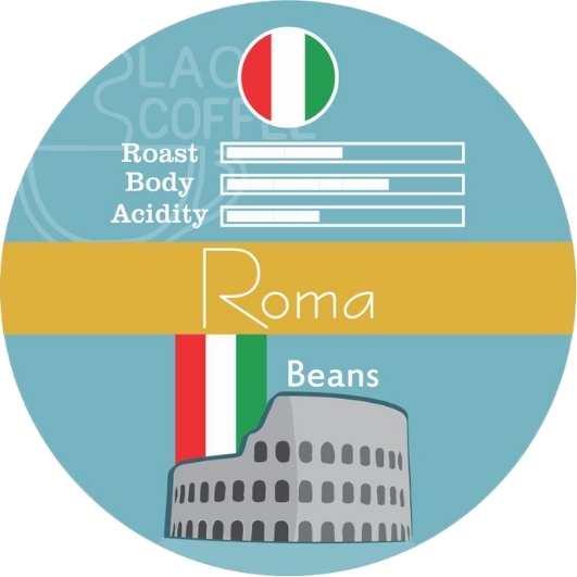  دانه قهوه روما 100% ربوستا | Roma coffee beans 
