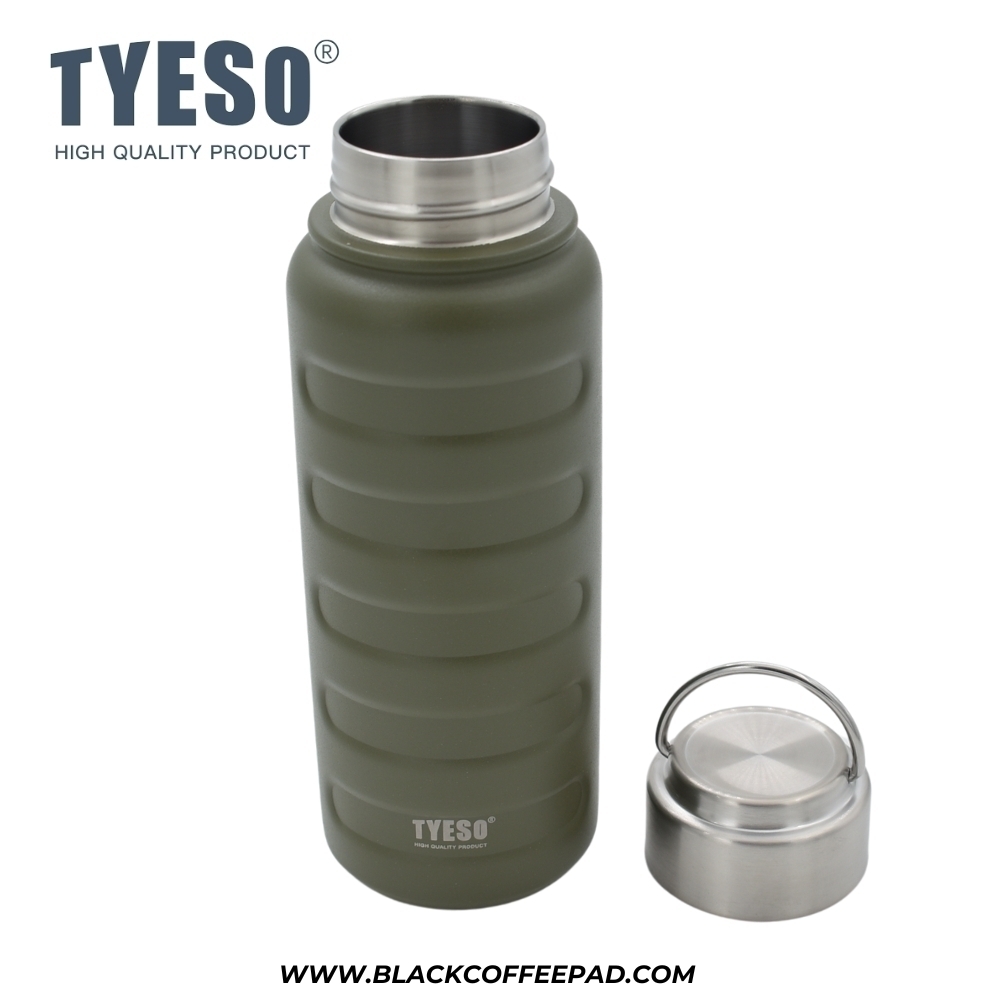  تراول ماگ تایسو مدل دسته دار درب پیچی گنجایش 0.35 لیتر | Tyeso Vaccum Insulted Bottle 0.35 Litr 