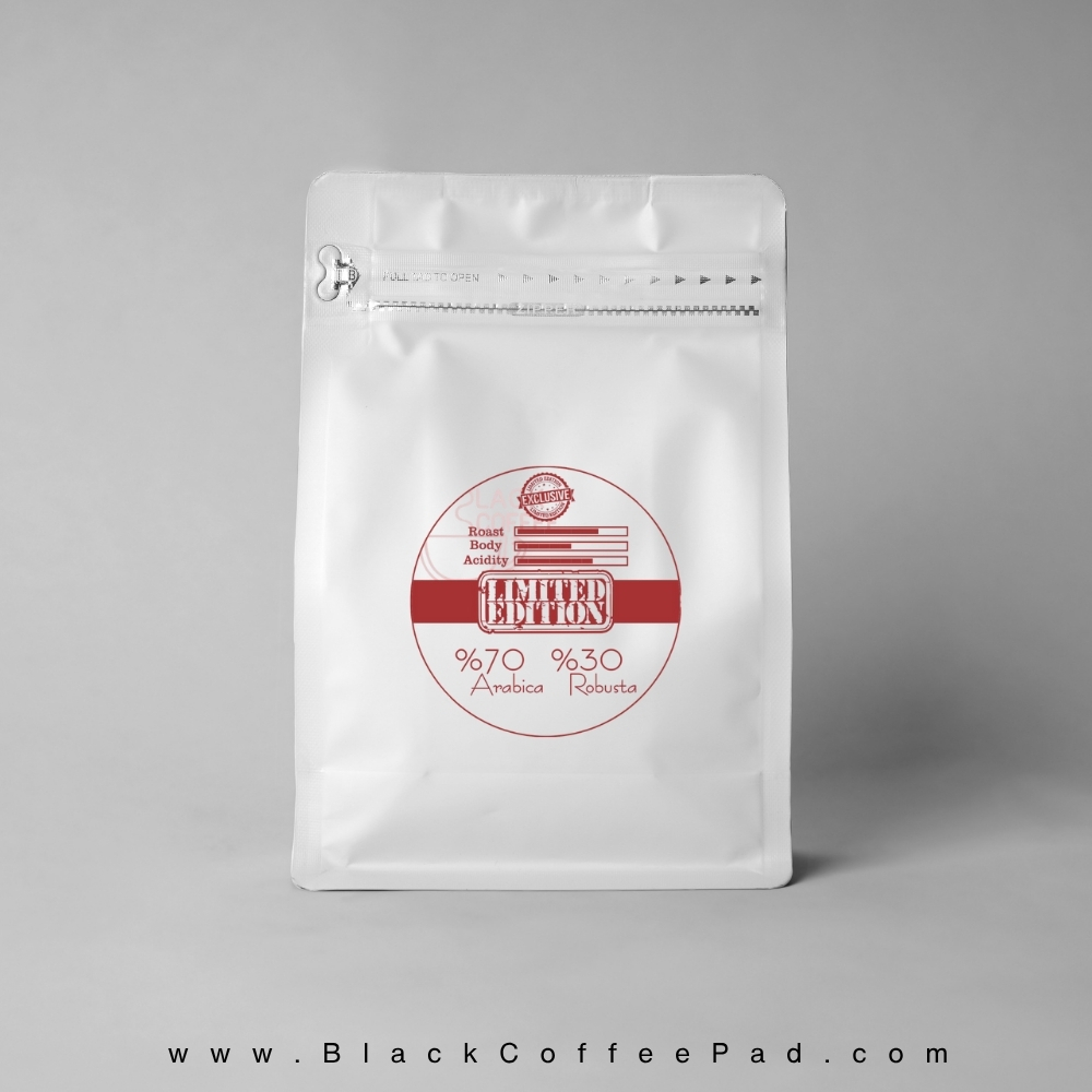 دانه قهوه لیمیتد ادیتشن (بلِندِ 100% عربیکا اسپشالتی) بلک کافی | BlackCoffee Limited edition Arabica Belend