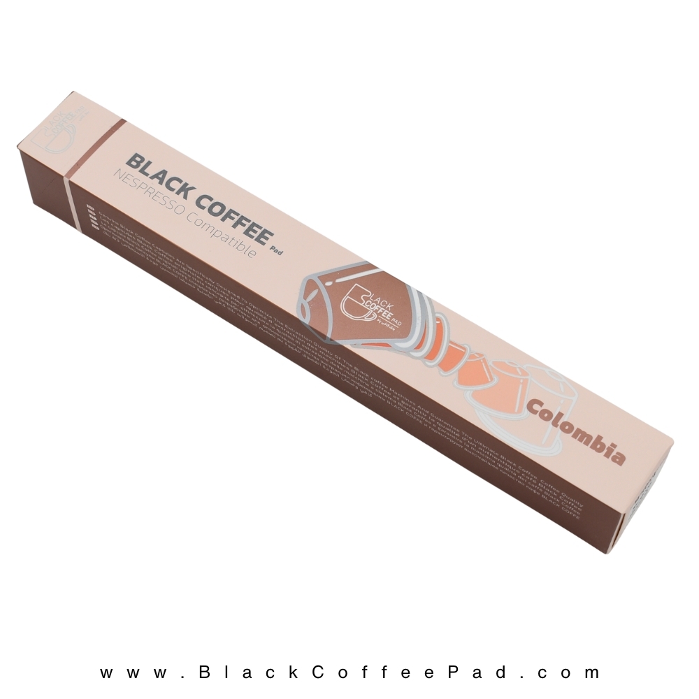  کپسول قهوه بلک کافی کلمبیا (سایز نسپرسو) | Black coffee Colombia Nespresso Coffee capsule (جدید) 