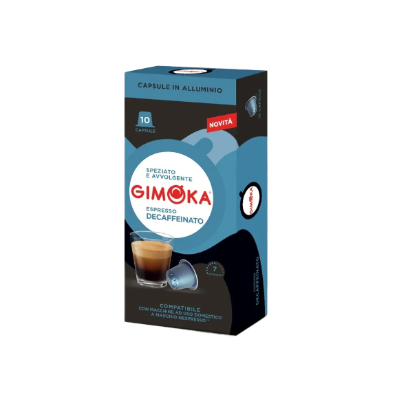  کپسول قهوه جیموکا دی کف | Gimoka Decaffeinato 