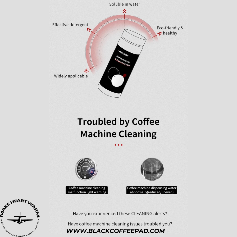 پودر شستشو مخصوص ماشین اسپرسو ساز بمبر وزن 280 گرم | MHW-3BOMBER Coffee Machine Cleaning Powder 280g