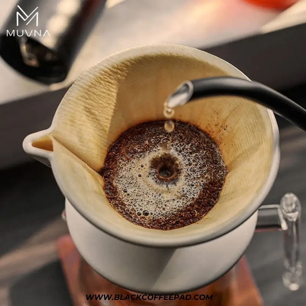  قهوه‌ساز v60 موونا مدل ژینگ چوان سرامیکی صورتی | MUVNA XingChuan pink ceramic v60 filter cup 