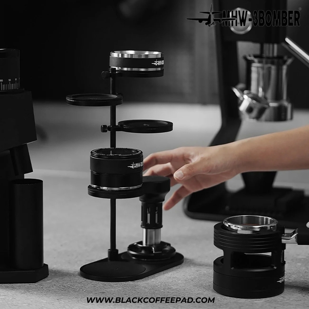 استند نگهدارنده ی بسکت پرتافیلتر و اکسسوری قهوه مدل 5 طبقه مگنتی | MHW-3BOMBER Magnetic Storage Stand