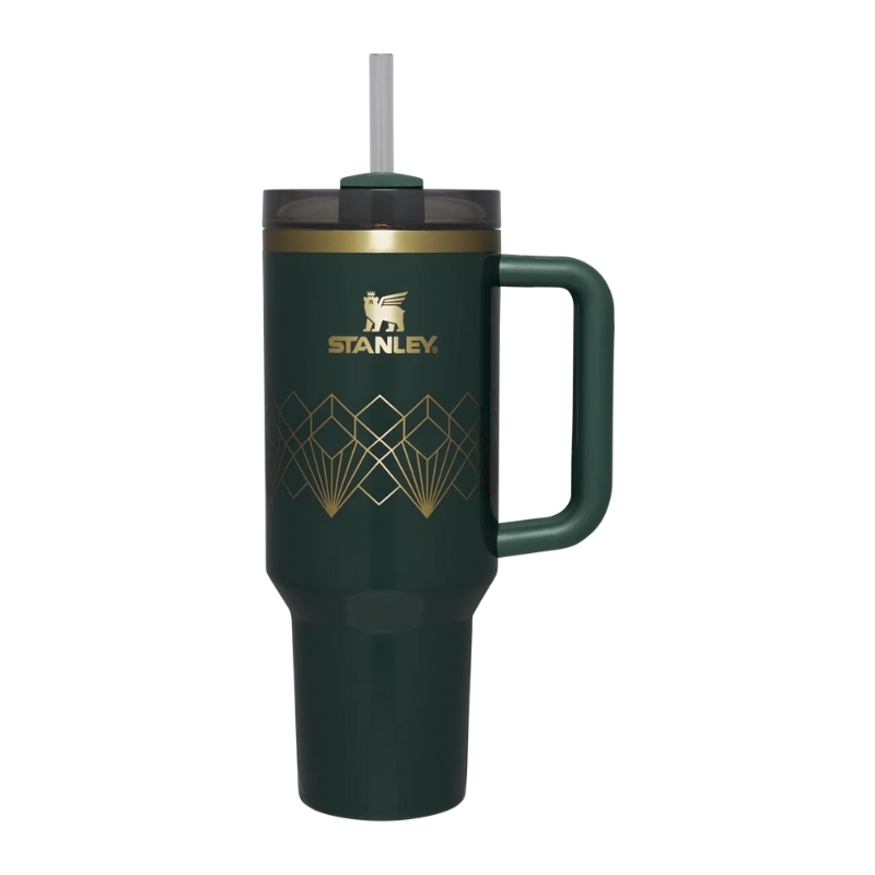  ماگ سفری استنلی مدل Quencher H2.0 FlowState Tumbler Deco Collection گنجاش 1.18 لیتر 