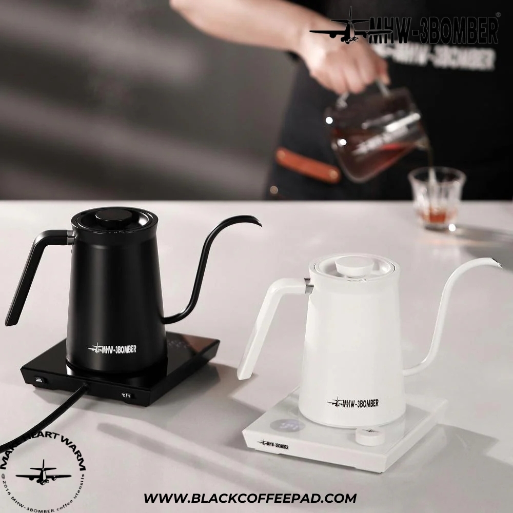 کتل برقی بمبر مدل اساسین گنجایش 600 میلی لیتر | MHW-3BOMBER Assassin Gooseneck Electric Kettle