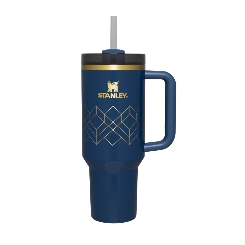  ماگ سفری استنلی مدل Quencher H2.0 FlowState Tumbler Deco Collection گنجاش 1.18 لیتر 