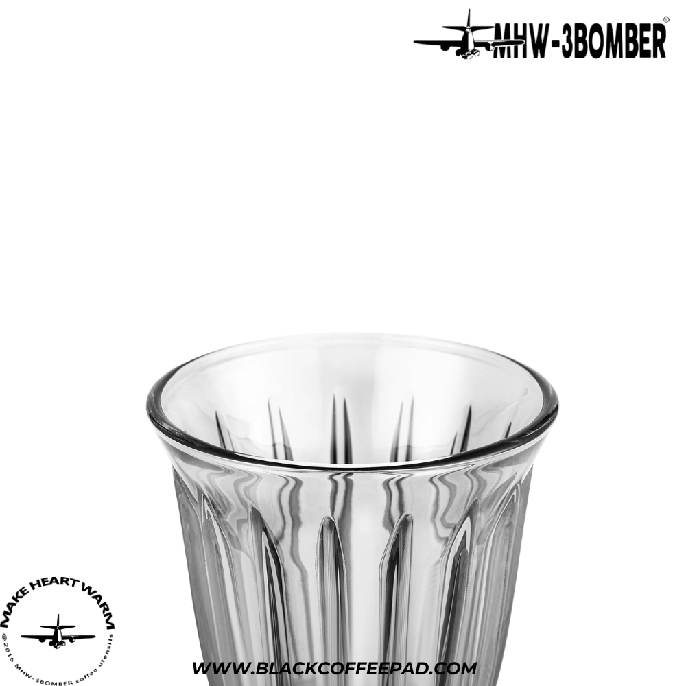  MHW-3BOMBER Wright Cup Glass Vacuum Electroplated Grey 