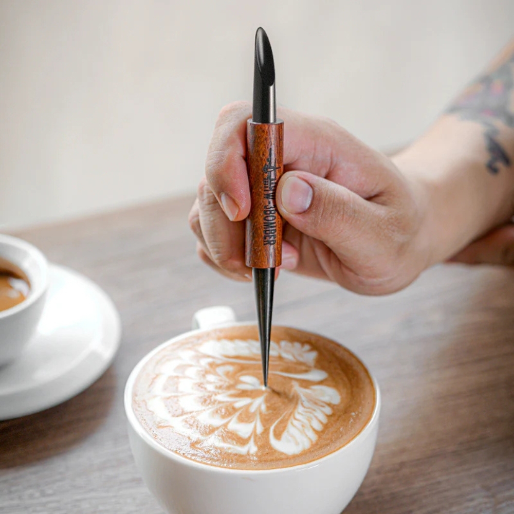 قلم لته آرت بمبر | MHW-3BOMBER Coffee Latte Art Needles Pen