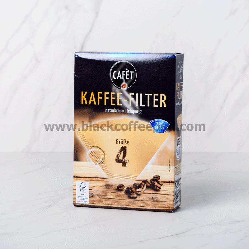  فیلتر قهوه کاغذی سایز 4 صد تایی Cafet ساخت آلمان | فیلتر قهوه یک بار مصرف | فیلتر قهوه کاغذی | فیلتر کاغذی قهوه 