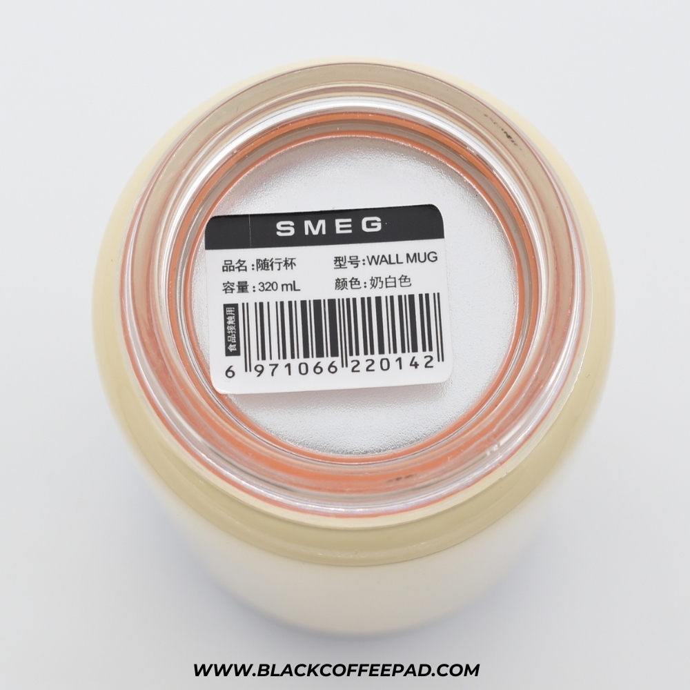  تراول ماگ کرمئ اسمگ گنجایش 240 میلی لیتر ( اورجینال) | Smeg coffee mug 240mL 