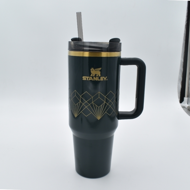  ماگ سفری استنلی مدل Quencher H2.0 FlowState Tumbler Deco Collection گنجاش 1.18 لیتر اصل 