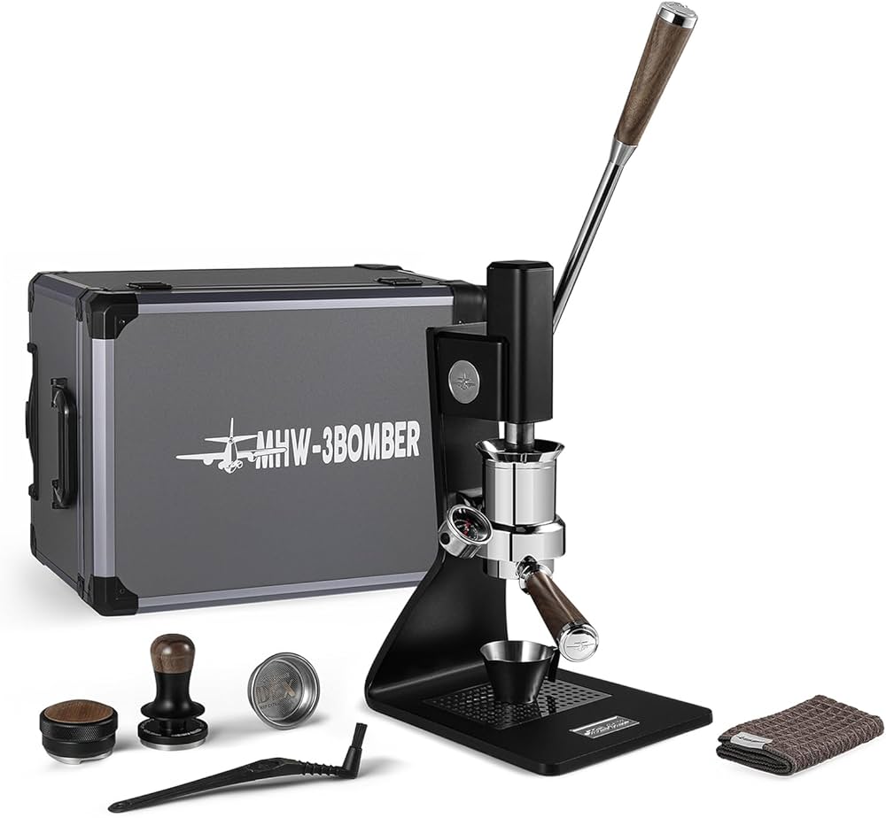 ست اسپرسوساز اهرمی سونیک S7 بمبر | Lever Manual Espresso Machine Sonic S7 cm801