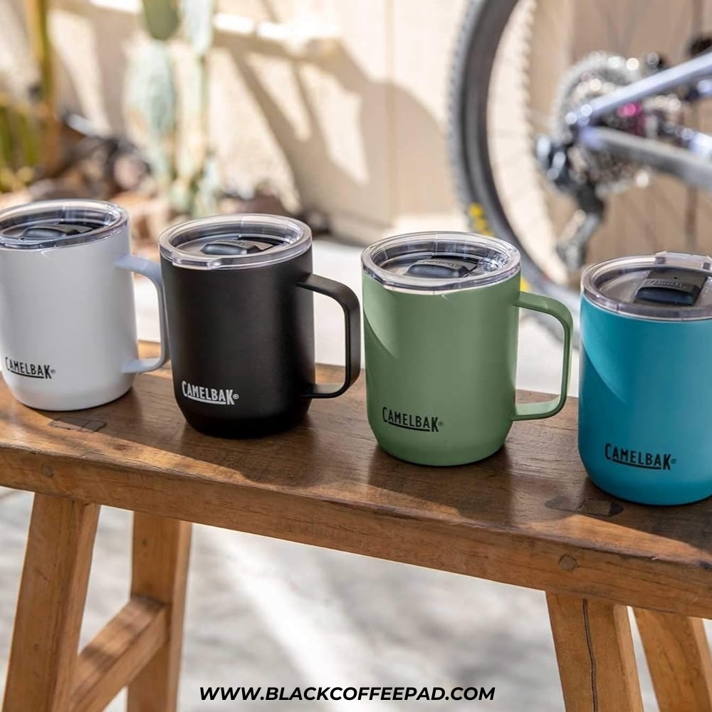  تراول ماگ دسته دار کمل بک مدل کمپ ماگ گنجایش 0.35 لیتر | CamelBak Horizon Camp Mug - Insulated Stainless Steel 0.35 LItr 