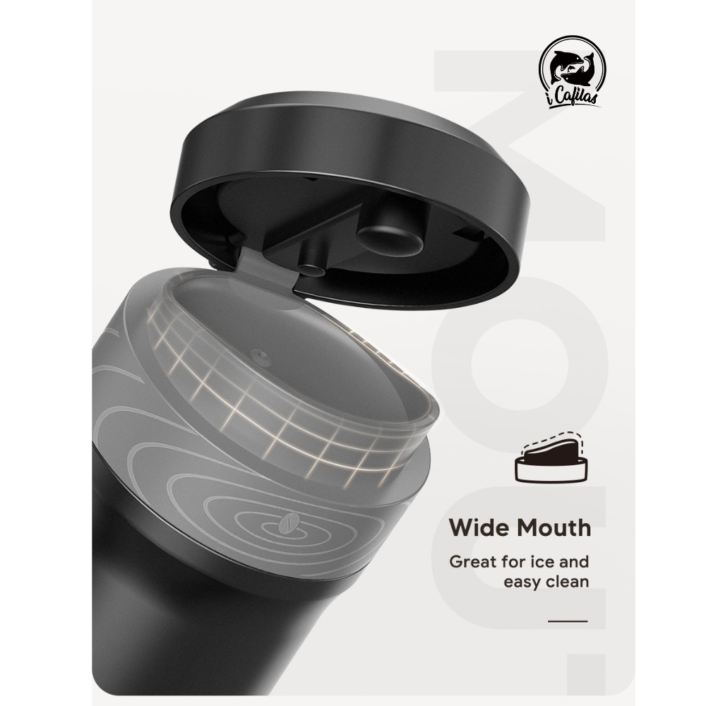  تراول ماگ آی کافیلاس مدل Insulated Thermal گنجایش 0.32 لیتر | Insulated Thermal Travel Mug 0.32 Litr 