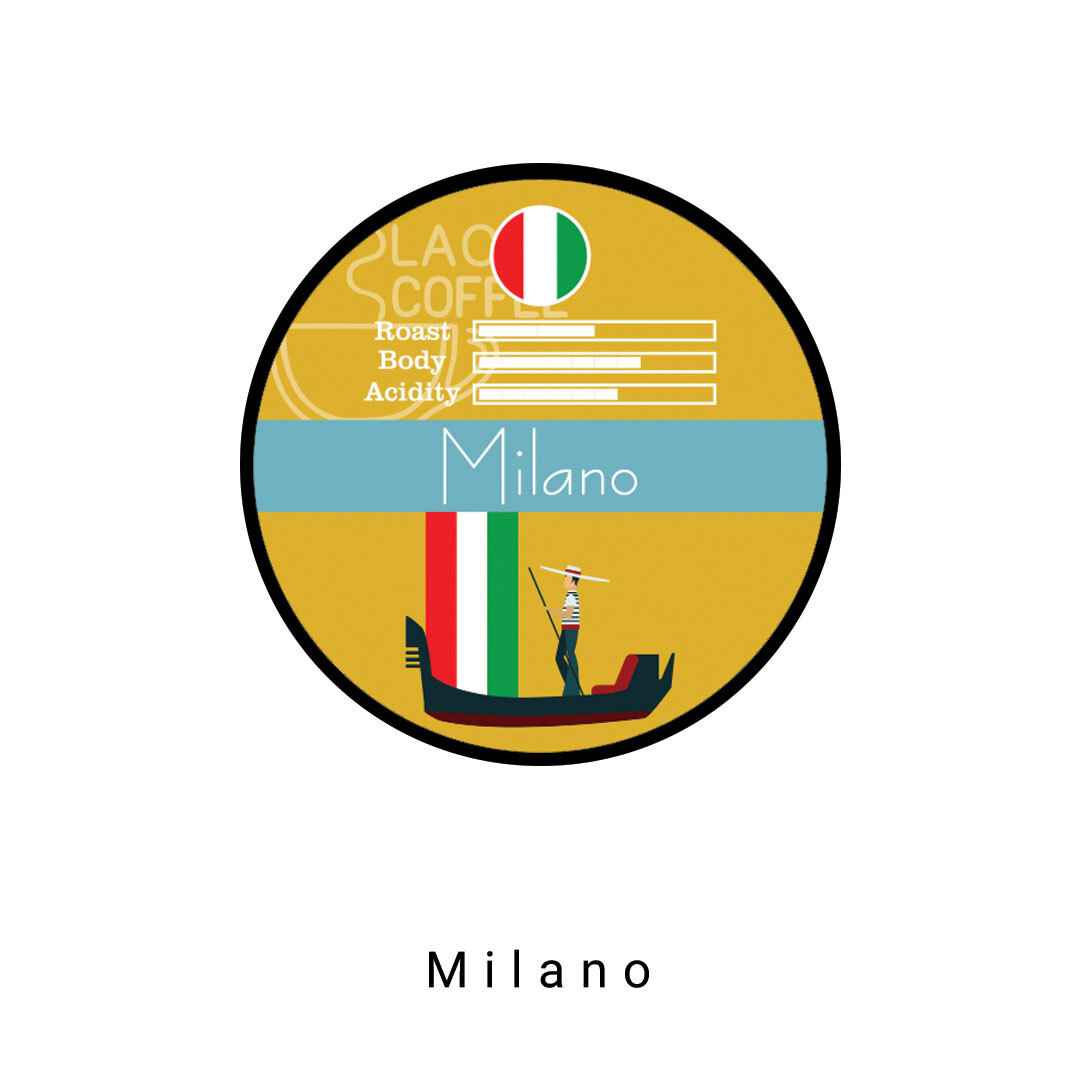  دانه قهوه میلانو- ۱ کیلو گرم Milano Coffee Beans | بلک کافی | دانه قهوه 