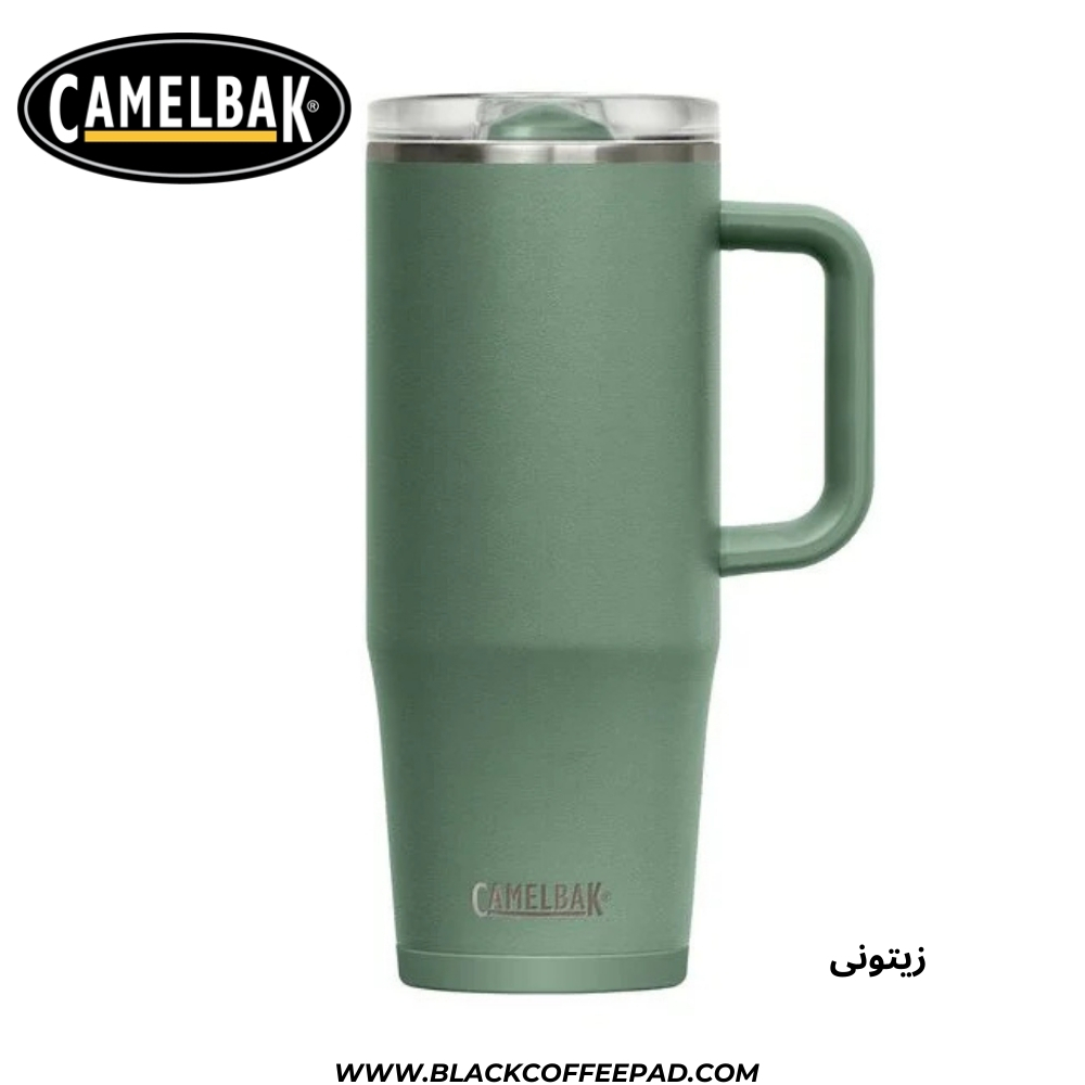  ماگ سفری کمل بک مدل Trive Mug گنجایش 0.95 لیتر سبز 