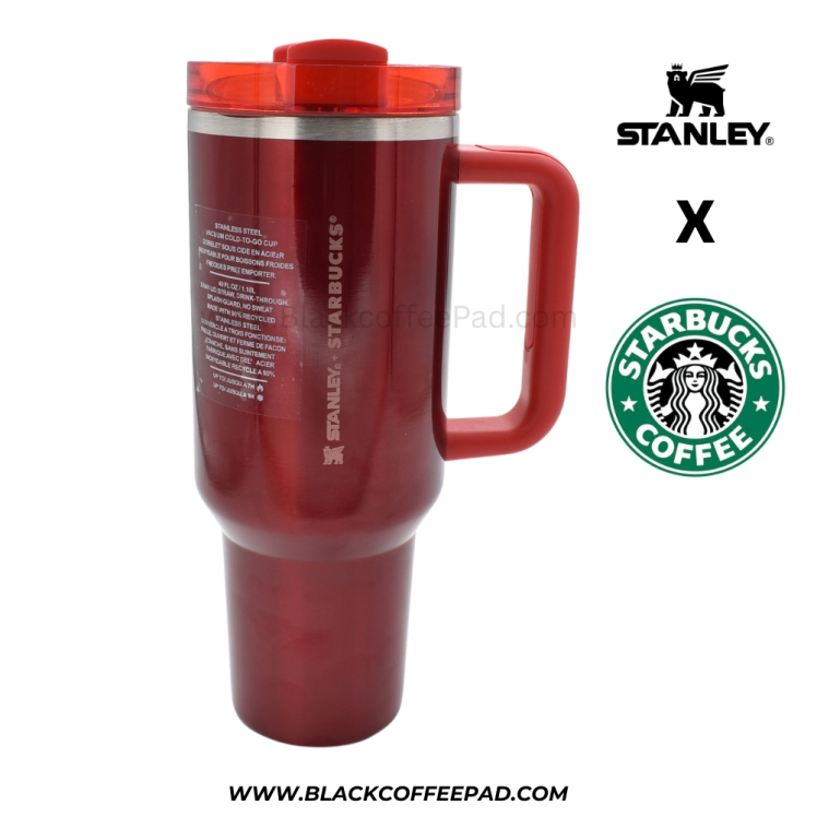 تراول ماگ استنلی استارباکس مدل QUENCHER H2O TUMBLER حجم 1.180 لیتر لیمیتد ادیتشن | Stanley X Starbucks QUENCHER H2O TUMB