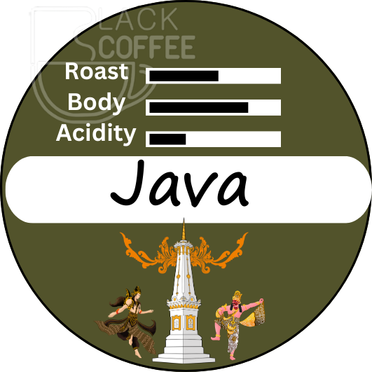 دانه قهوه 100% ربوستا جاوه | Java Robusta bean