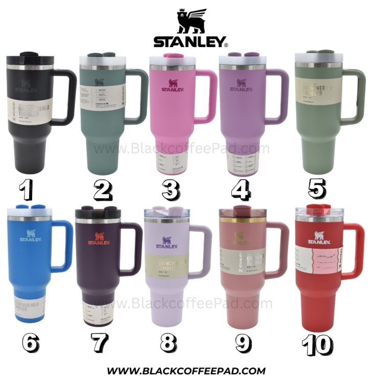 تراول ماگ استنلی مدل QUENCHER H2O TUMBLER حجم 1.180 لیتر | ماگ دسته دار استنلی تامبلر | Stanley QUENCHER H2O TUMBLER 