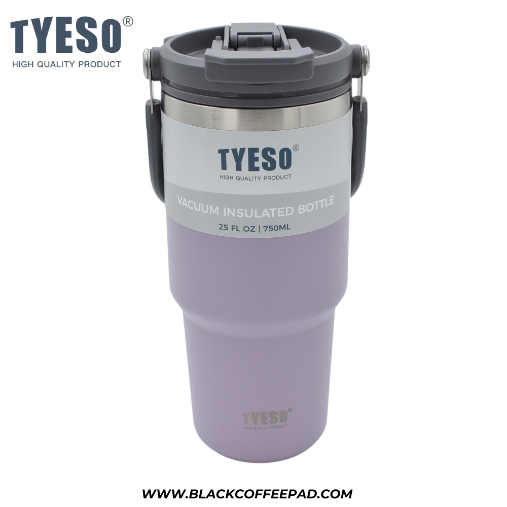  تراول ماگ تایسو مدل 2 حالته دسته دار گنجایش 0.75 لیتر | Tyeso Vaccum Insulted Bottle 0.75 Litr 
