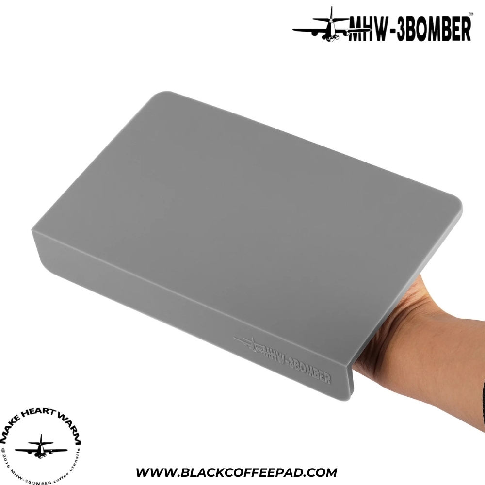  مت سیلیکونی بمبر مناسب اکسسوری قهوه ابعاد 23*14.5 سانتی متر | MHW-3BOMBER Silicone Pad Coffee Tamper Mat 