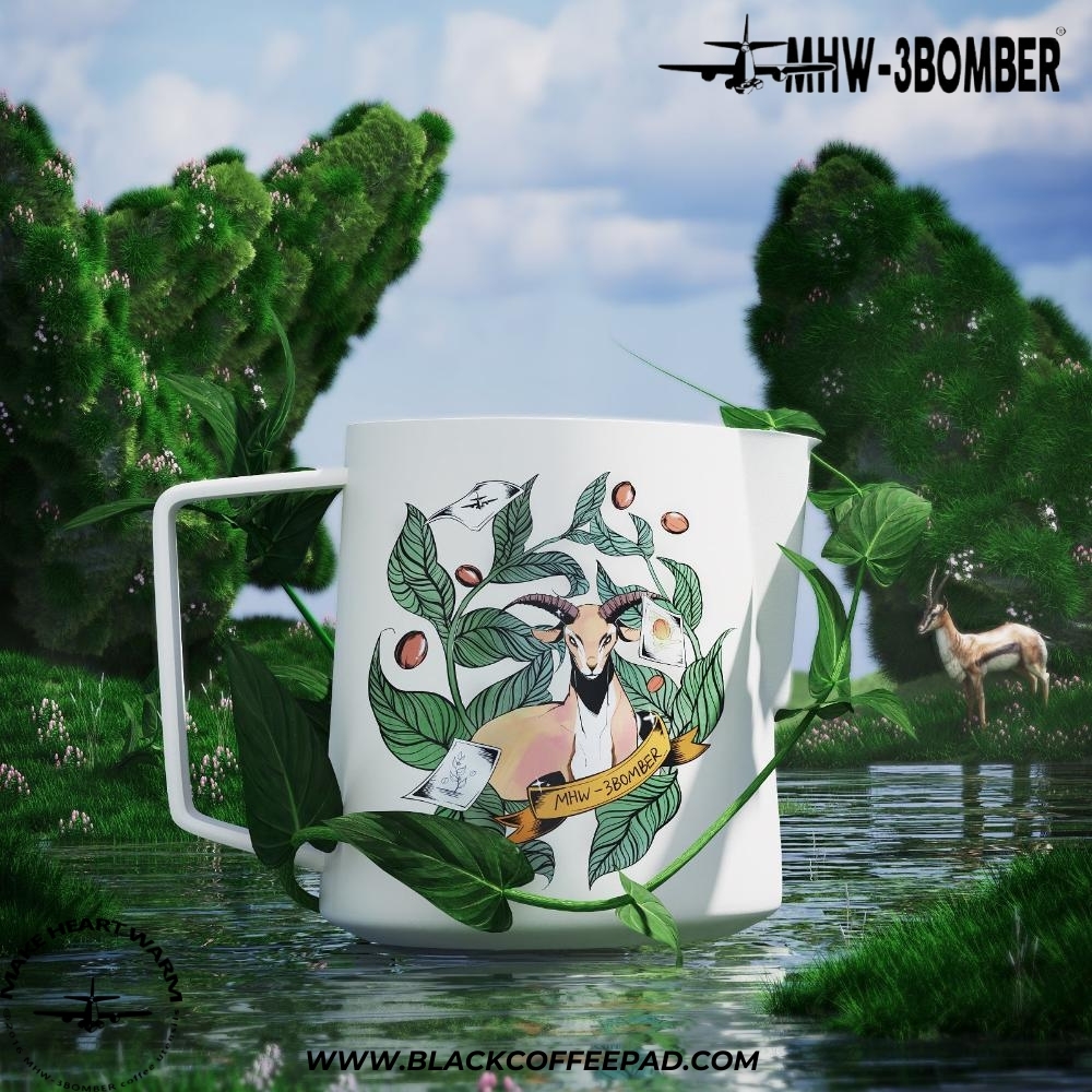 پیچر 500 میلیلیتری بمبر ورژن 5 سالگرد 6 لیمیتد ادیتشن | 600ml-Origin Milk Pitcher-6th Anniversary Limited Edition