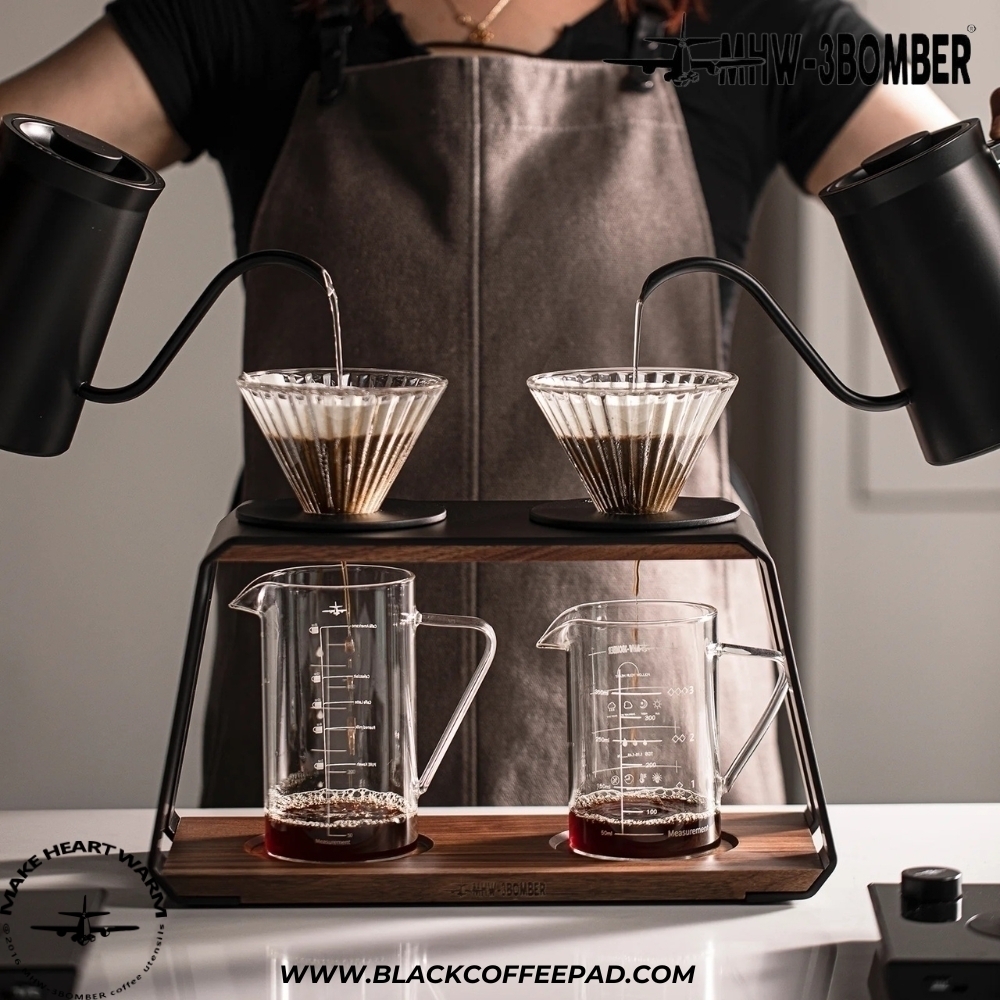  سرور قهوه شیشه‌ای بمبر مدل پات گنجایش 500 میلی لیتر | MHW-3BOMBER Glass Coffee Server 500ml 