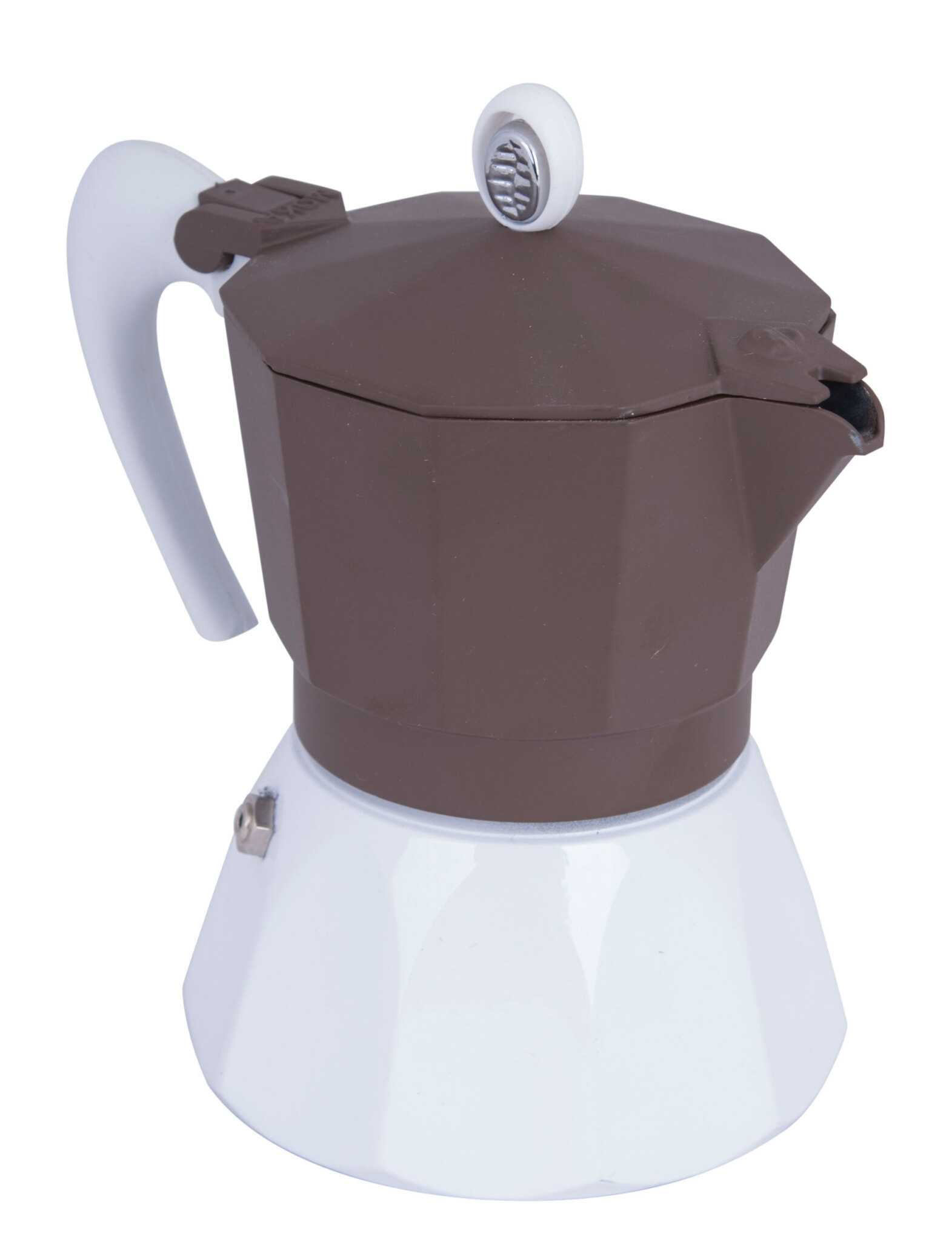  اسپرسو ساز گلوسا 6 نفره قهوه ای سفید G.A.T دارای خط و خش | دستگاه قهوه ساز ارزان | اسپرسو ساز | قهوه ساز دست دوم 