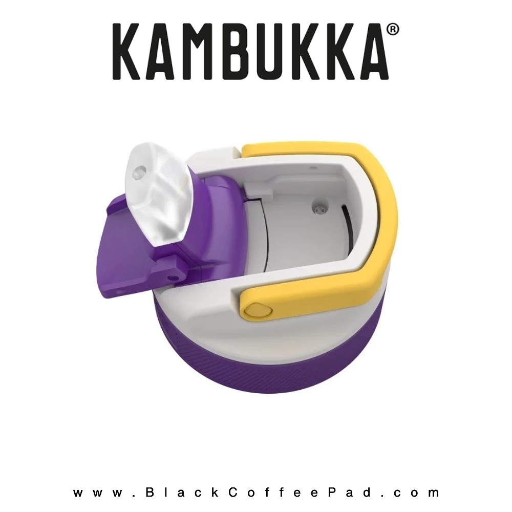  قمقمه کامبوکا بچه گانه نی دار مدل لاگون ۴۰۰ میلی لیتر | KAMBUKKA Surf Girl lagoon Bottle400 ml 