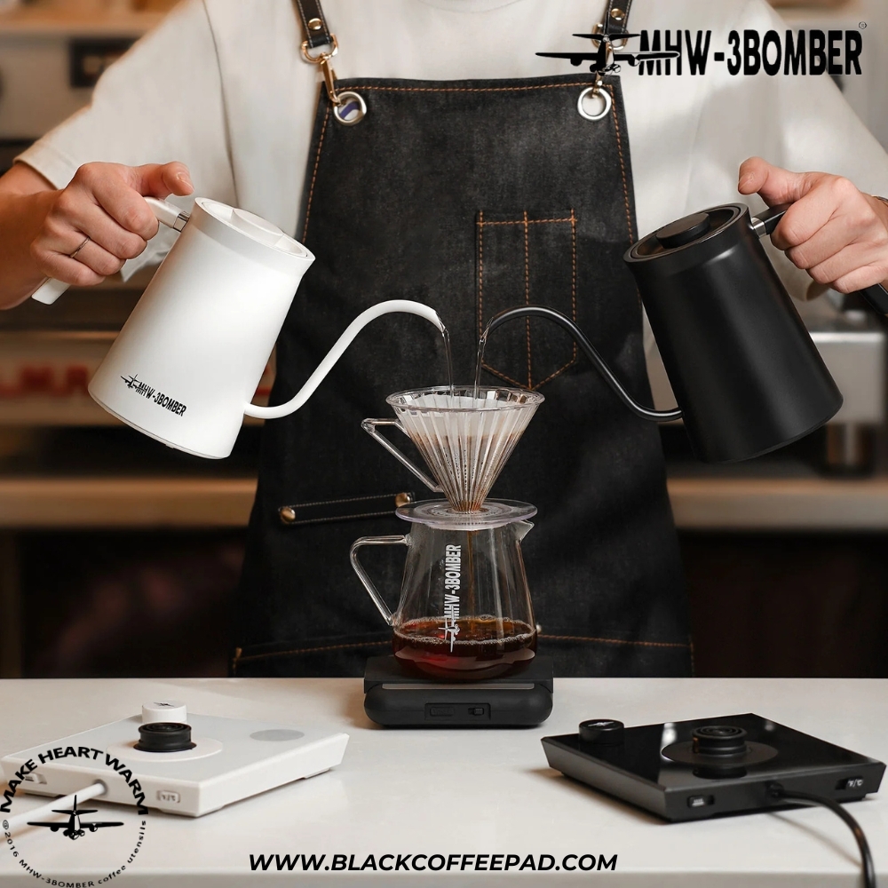  کتل برقی بمبر مدل اساسین گنجایش 600 میلی لیتر | MHW-3BOMBER Assassin Gooseneck Electric Kettle 